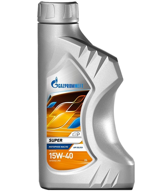 Моторное масло Gazpromneft Super SAE 15W-40, 1л